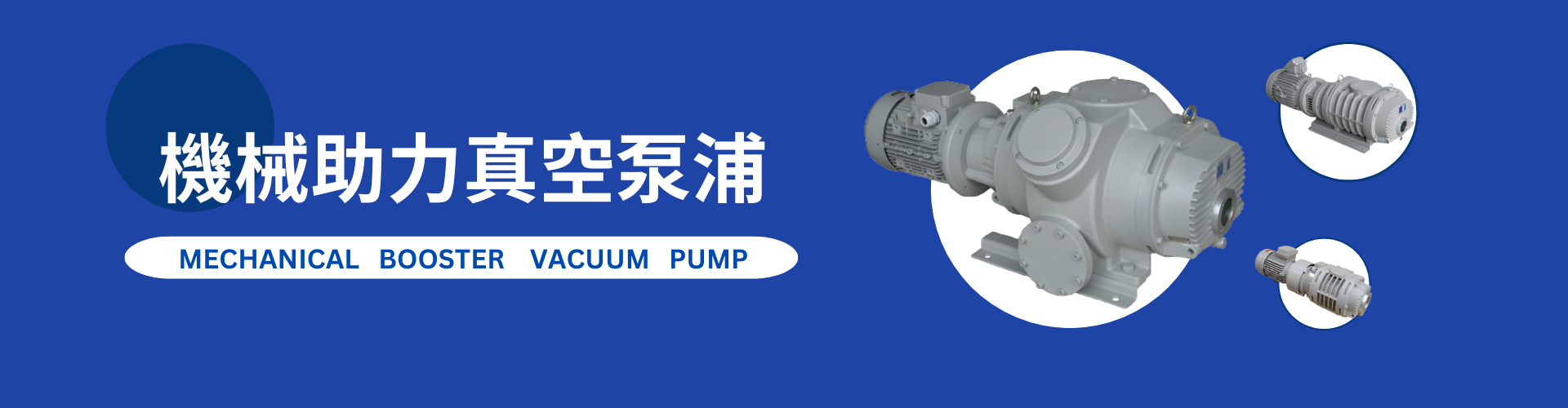 mechanical booster vacuum pump